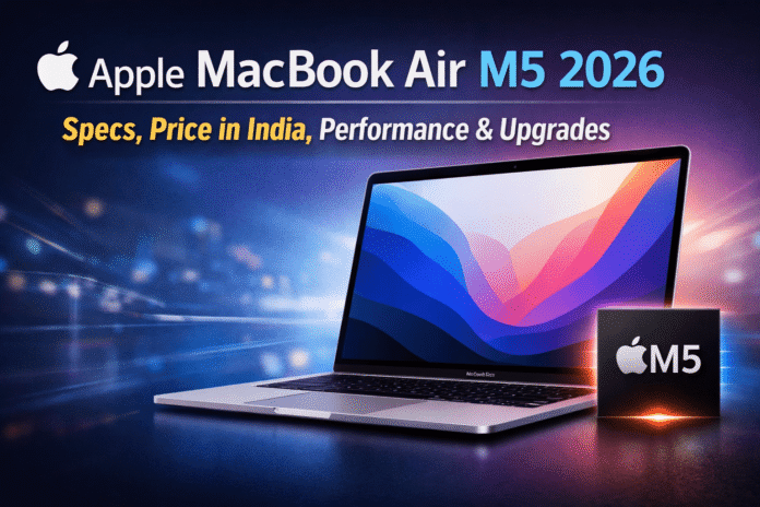 Apple MacBook Air M5 2026 Specs, Price in India, Performance & Upgrades by product-strategist.com written by kunal salekar