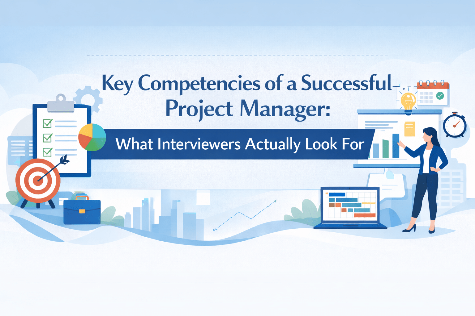 Key Competencies of a Successful Project Manager: What Interviewers Actually Look For by product-strategist.com written by kunal salekar