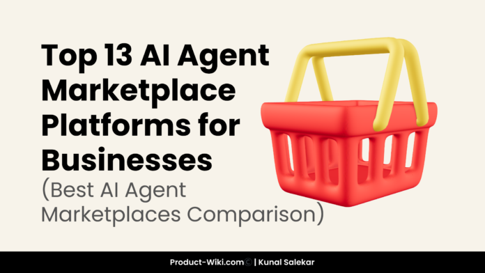 White Freebies Download Call to Action Blog Banner (12) Discover the top 13 AI agent marketplace platforms transforming how businesses build, deploy, and scale AI agents. This complete guide explores enterprise AI marketplaces, cloud ecosystems, and emerging agent platforms. Learn how to choose the best AI agent marketplace for automation, productivity, and real-world workflows. Compare leading platforms like Kore.ai, Google Cloud, AWS, Salesforce, and more. AI agent marketplace, best AI agent marketplace, AI agent marketplace platforms, AI agent marketplace for businesses, AI agent marketplace for enterprise, AI agent marketplace tools, AI agent marketplace ecosystem, AI agent marketplace examples, AI agent marketplace comparison, AI agent marketplace solutions AI agent marketplace for automation, AI agent marketplace for developers, AI agent marketplace for startups, AI agent marketplace for workflow automation, AI agent marketplace platforms 2026, AI agent marketplace cloud, AI agent marketplace SaaS, AI agent marketplace enterprise solutions, AI agent marketplace tools and platforms, AI agent marketplace directory AI agent marketplace Google Cloud, AI agent marketplace AWS, AI agent marketplace Azure, AI agent marketplace Salesforce, AI agent marketplace ServiceNow, AI agent marketplace Kore.ai, AI agent marketplace Moveworks, AI agent marketplace Agent.ai, AI agent marketplace Lyzr, AI agent marketplace SwarmZero AI agent marketplace trends, AI agent marketplace future, AI agent marketplace ecosystem growth, AI agent marketplace tools list, AI agent marketplace adoption, AI agent marketplace business use cases, AI agent marketplace implementation, AI agent marketplace infrastructure, AI agent marketplace software shift, AI agent marketplace industry Top 13 AI Agent Marketplace Platforms for Businesses (Best AI Agent Marketplaces Comparison)