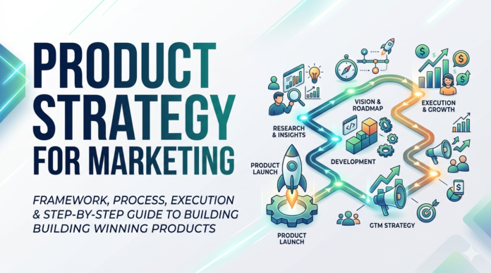 Product Strategy in Marketing: Framework, Process, Execution & Step-by-Step Guide to Building Winning Products