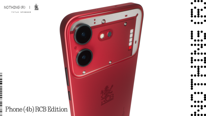 Discover the Nothing Phone (4b) RCB Edition price in India, full specifications, design, battery, camera, performance, features, pros and cons, comparison with the standard model, and whether this limited edition smartphone is worth buying for RCB fans and everyday users.