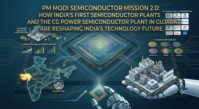 PM Modi Semiconductor Mission 2.0: How India's First Semiconductor Plants and the CG Power Semiconductor Plant in Gujarat Are Reshaping India's Technology Future