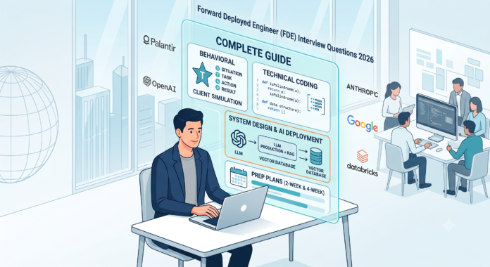 Forward Deployed Engineer (FDE) Interview Questions and Answers: Questions, Code & System Design