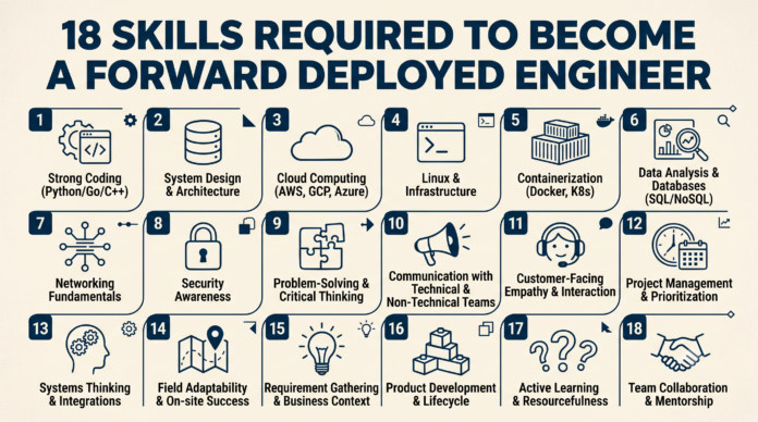 18 Skills Required to Become a Forward Deployed Engineer
