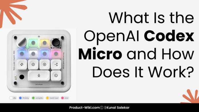 What Is the OpenAI Codex Micro and How Does It Work?